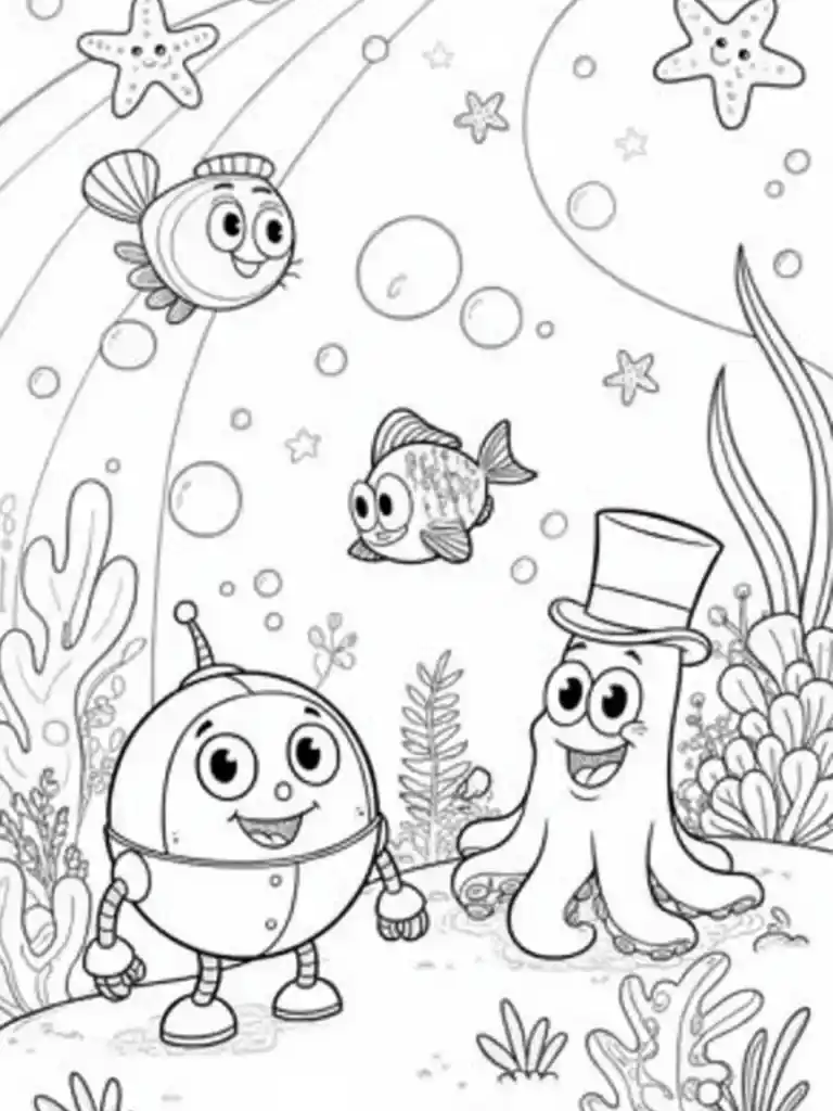 Coloring Comics - Input