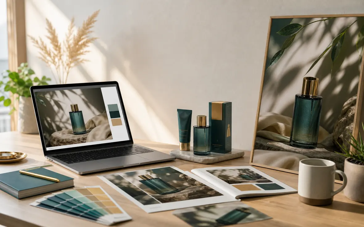 Brandfarve og palette forbliver synkroniseret